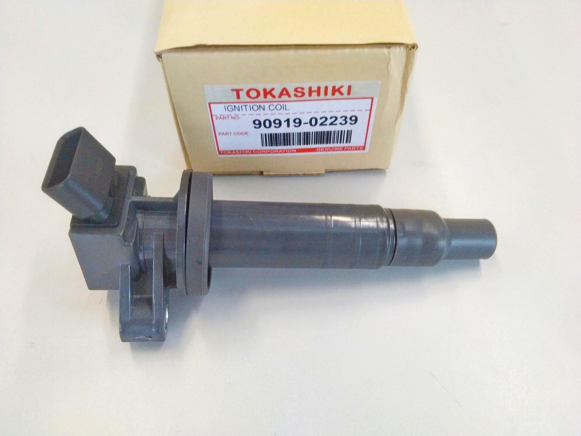 Катушка высоковольтная, Toyota, 1ZZ 1, 8L, 3ZZ 1, 6L, 4ZZ 1, 4L, 1KRFE, Citroen/Peugeot CFA, 384F,Tokashiki