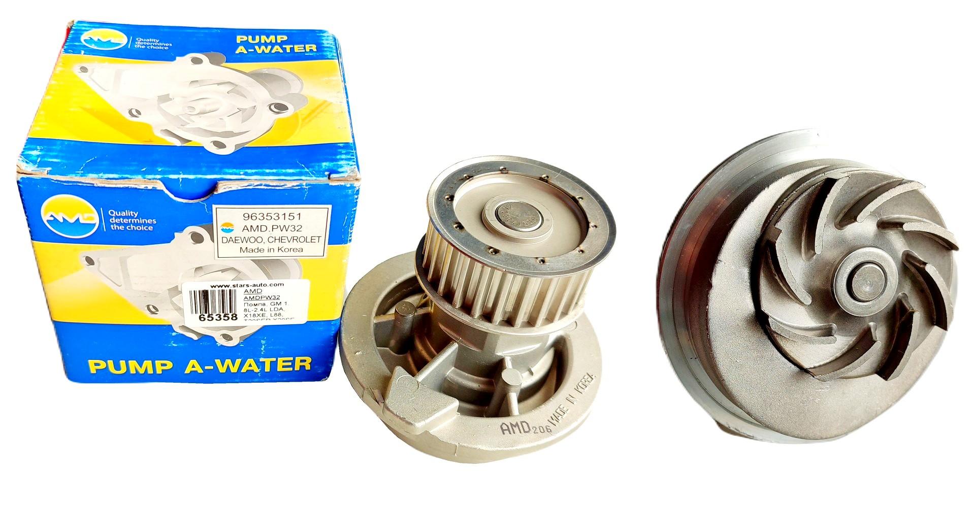 Помпа, GM 1, 8L-2, 4L LDA, X18XE, L88, T20SED, X20SED, Z20L, C20SEL ...